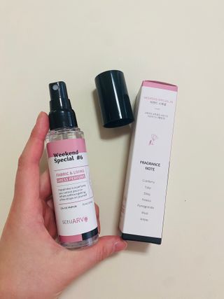 씨유아르보 섬유향수 10종 드레스퍼퓸 — 5점을 준 리뷰어가 2021년 2월 올린 사용 사진