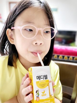 메디웰 페디아드링크 미니 바나나맛 — 4점을 준 리뷰어가 2022년 8월 올린 사용 사진