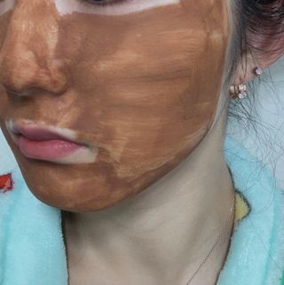약손명가코스메틱 심결 깨어나는 맑음 팩 — 4점을 준 리뷰어가 2021년 1월 올린 사용 사진