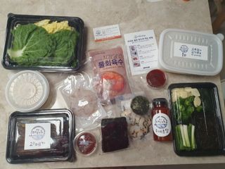 마라도푸드 포항 구룡포 햇 과메기 야채세트 마라도회식당 꽁치 — 5점을 준 리뷰어가 2023년 11월 올린 사용 사진