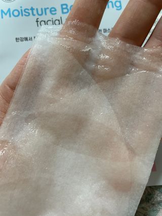 세뚜아(Cettua) 나우[세뚜아] 모이스처 밸런싱 페이셜 마스크 Cettua Moisture Balancing Facial Mask 4매 — 5점을 준 리뷰어가 2023년 12월 올린 사용 사진
