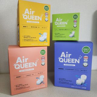 에어퀸 뉴브레스 유기농 생리대 4종 (팬티라이너 20P + 중형 10P + 대형 10P + 오버나이트 8P)_체험단 — 5점을 준 리뷰어가 2024년 6월 올린 사용 사진