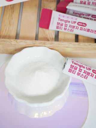 MF [푸딜라이트] 하루 한 포, 피부건강 챙기는 탱글업 콜라겐 — 5점을 준 리뷰어가 2024년 2월 올린 사용 사진