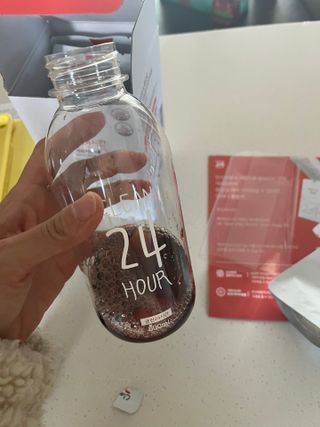 클린24시간 1BOX(5포) + 전용보틀(500ml) — 5점을 준 리뷰어가 2023년 2월 올린 사용 사진