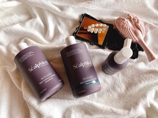 스칼프메드 레드캡슐바이옴 두피케어 프로바이오틱스 유산균 두피관리 세트 — 5점을 준 리뷰어가 2021년 4월 올린 사용 사진