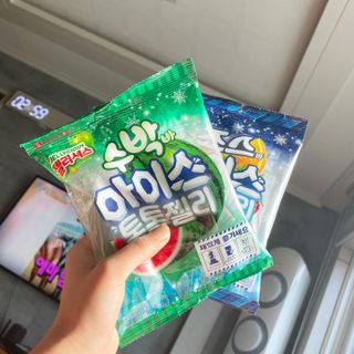 롯데제과 죠스바 아이스 톡톡 젤리 — 5점을 준 리뷰어가 2021년 10월 올린 사용 사진