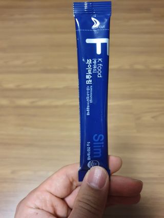 똥기사의 케이푸드 화이버슬림 — 4.5점을 준 리뷰어가 2021년 2월 올린 사용 사진