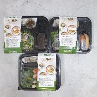 참살이도시락 작심삼일 샐러드도시락 3개 맛보기 새벽배송 또는 택배배송 — 5점을 준 리뷰어가 2021년 9월 올린 사용 사진