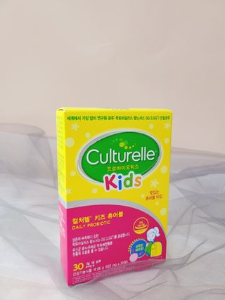 컬처렐 LGG 어린이 유산균 키즈츄어블 1개월분 — 5점을 준 리뷰어가 2021년 1월 올린 사용 사진