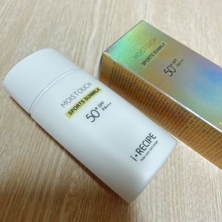 아이레시피 모이스트터치 스포츠 선밀크 50ml (SPF50+ PA+++) — 5점을 준 리뷰어가 2023년 4월 올린 사용 사진