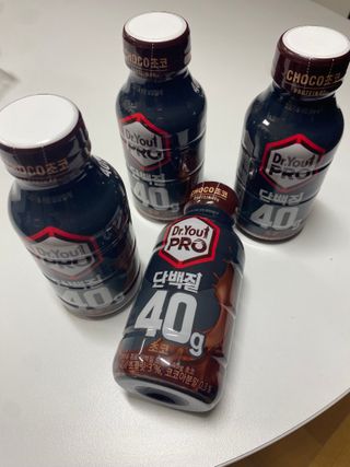 닥터유 프로 단백질 드링크 40g 초코 닥터유 프로 단백질드링크 40g 초코 — 5점을 준 리뷰어가 2024년 9월 올린 사용 사진