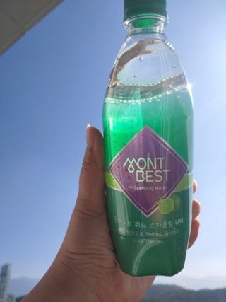 몽베스트 Montbest with Sparkling water Lime20병 — 5점을 준 리뷰어가 2021년 10월 올린 사용 사진