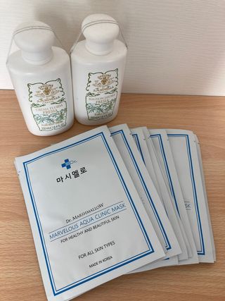 닥터마시멜로 닥터마스멜로 마블러스 아쿠아 클리닉 마스크 — 5점을 준 리뷰어가 2021년 6월 올린 사용 사진