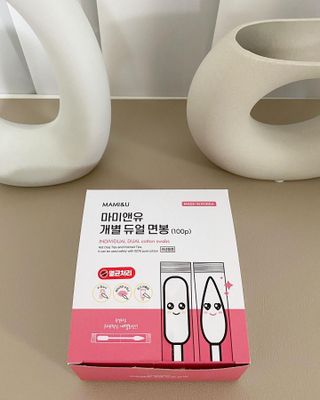 마미앤유 개별 듀얼면봉 — 5점을 준 리뷰어가 2022년 2월 올린 사용 사진