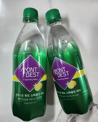 몽베스트 Montbest with Sparkling water Lemon OR Lime 20병(랜덤) — 5점을 준 리뷰어가 2023년 3월 올린 사용 사진