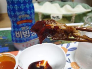 팔도비빔장 시그니처 380g 2개 — 5점을 준 리뷰어가 2022년 2월 올린 사용 사진