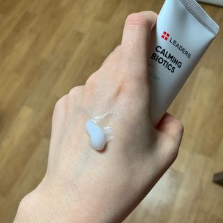 리더스코스메틱 리더스 카밍 바이오틱스 크림 마스크 — 5점을 준 리뷰어가 2021년 2월 올린 사용 사진