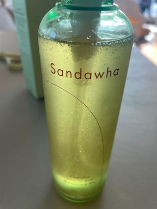 스킨큐어 산다화 순한 클렌징 동백 오일 200ml — 4.5점을 준 리뷰어가 2023년 12월 올린 사용 사진