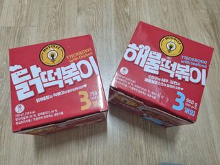 한성기업 무볼레 닭떡볶이+해물떡볶이 2종 세트 — 5점을 준 리뷰어가 2021년 10월 올린 사용 사진