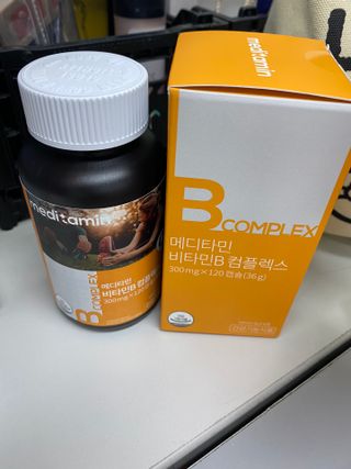 메디타민 비타민B 컴플렉스 — 5점을 준 리뷰어가 2021년 3월 올린 사용 사진