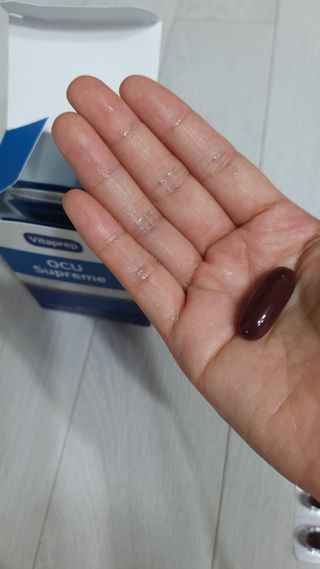 뉴트리션팩토리 비타프렙 오큐슈프림 루테인 오메가3 1050mg — 5점을 준 리뷰어가 2021년 7월 올린 사용 사진