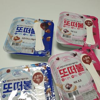 남양유업 또깍 접어 떠먹는 불가리스 2종 — 5점을 준 리뷰어가 2021년 1월 올린 사용 사진