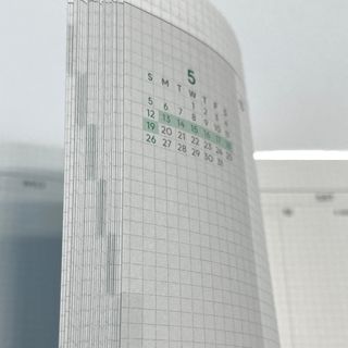 리훈 2024다이어리 아이라이크 모눈다이어리 — 5점을 준 리뷰어가 2023년 9월 올린 사용 사진