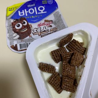 매일바이오 토핑요거트 — 4점을 준 리뷰어가 2021년 6월 올린 사용 사진