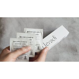 플레라디 에델바이스 오일 밸런싱 토너 — 5점을 준 리뷰어가 2021년 7월 올린 사용 사진