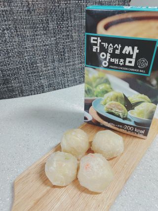 펀쿡 닭양쌈, 닭가슴살 양배추 쌈 280g 2팩 — 5점을 준 리뷰어가 2021년 1월 올린 사용 사진