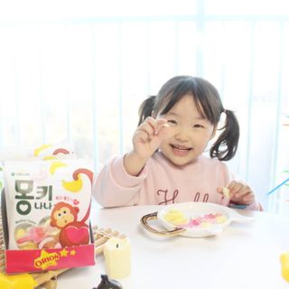 폭신 쫄깃 식감 로맨스, 몽키나나 젤리 8봉지 — 4점을 준 리뷰어가 2021년 2월 올린 사용 사진