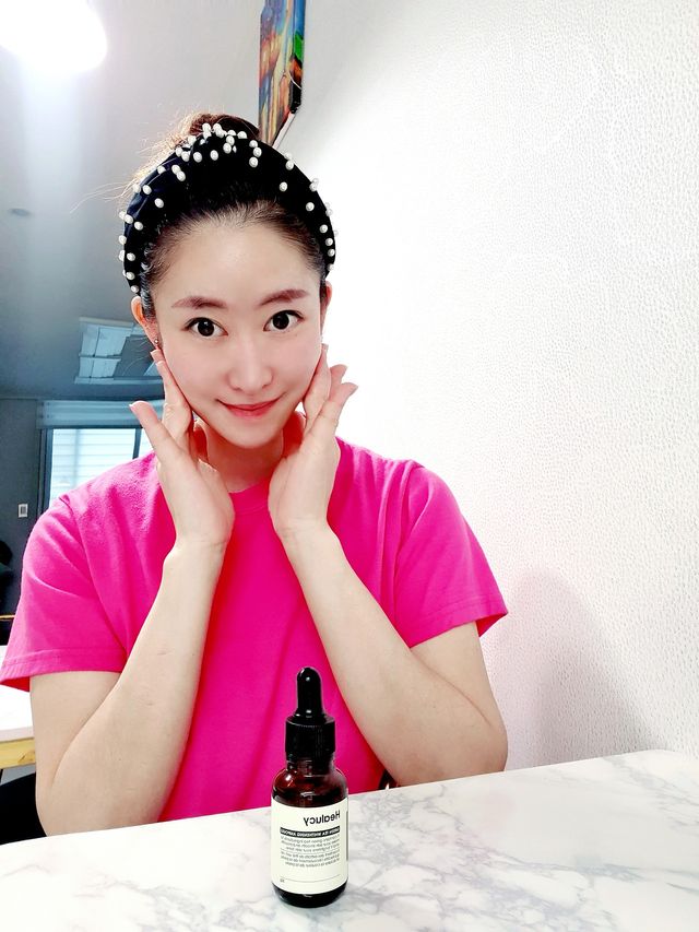 힐루시 녹차 화이트닝 앰플 리뷰 사진
