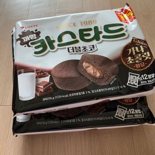 롯데제과 까망카스타드 더블초코 — 4점을 준 리뷰어가 2021년 5월 올린 사용 사진