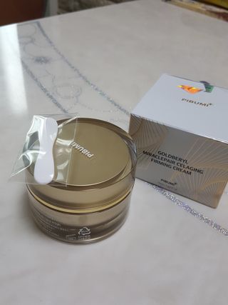 피부미 골드베릴 미라클페어 세레이징 퍼밍 크림 50ml — 5점을 준 리뷰어가 2021년 9월 올린 사용 사진