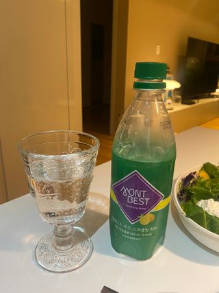 몽베스트 Montbest with Sparkling water Lemon OR Lime 20병(랜덤) — 5점을 준 리뷰어가 2021년 10월 올린 사용 사진