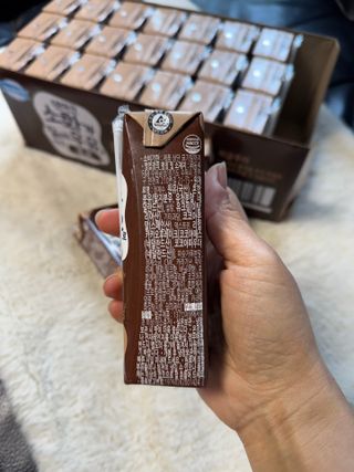 [구매평]덴마크 소화가 잘되는 우유로 만든 초코, 190ml, 24개 — 5점을 준 리뷰어가 2025년 2월 올린 사용 사진