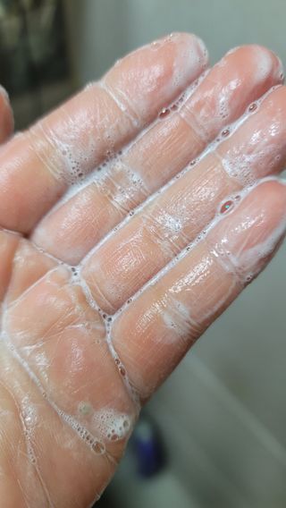 소담스퀘어 상암 [아멍코스메틱] 러뷰 리얼스킨 파룰 효소 파우더 워시 — 5점을 준 리뷰어가 2022년 11월 올린 사용 사진