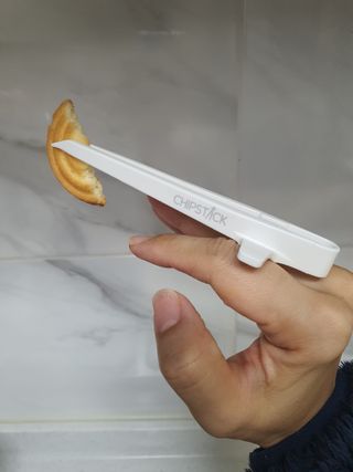 칩스틱 과자젓가락 게이밍젓가락 2ea / KC인증 식품용 — 5점을 준 리뷰어가 2021년 11월 올린 사용 사진