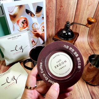 카페에르곤 바리스타 핸드 드립백커피 대용량 15g / 지중해오후 2시 — 5점을 준 리뷰어가 2021년 11월 올린 사용 사진