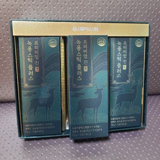 서울약사신협_프리미엄 진 녹용스틱 플러스10g x 30포 — 5점을 준 리뷰어가 2021년 8월 올린 사용 사진