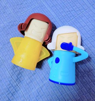 원달러샵 찌든때 굿바이 앵그리마마 전자레인지 스팀클리너 + 쿨마마 냉장고 탈취제 — 5점을 준 리뷰어가 2020년 12월 올린 사용 사진