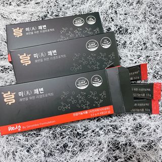 새롬바이오 리생 [미쾌변] 차전자피 식이섬유 건강기능식품 3팩 — 4점을 준 리뷰어가 2021년 7월 올린 사용 사진
