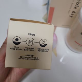버블데이 아로마/과일 거품 입욕제 — 5점을 준 리뷰어가 2021년 7월 올린 사용 사진