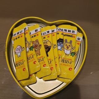 맛있는 비타민 습관 레모나 카카오프렌즈 에디션 — 5점을 준 리뷰어가 2021년 12월 올린 사용 사진