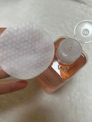 [바디셀런스] 속보습+사용감+향 모두 잡은 / 세라드린 속보습 핑크토너 300ml — 5점을 준 리뷰어가 2022년 2월 올린 사용 사진