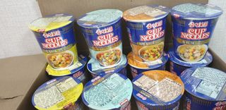 NISSIN 닛신 컵누들  4종 - 씨푸드오리지날, 씨푸드 스파이시, 씨푸드 커리, 씨푸드 XO소스 — 5점을 준 리뷰어가 2021년 12월 올린 사용 사진