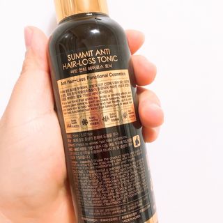 썸헤어 / SUMHAIR 썸헤어 써밋 안티 헤어로스 토닉 — 5점을 준 리뷰어가 2021년 7월 올린 사용 사진
