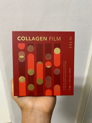 프리마인 귀족의 콜라겐, 92배 흡수율. 럭셔리 프리미엄 셀라브 콜라겐필름 30매 — 5점을 준 리뷰어가 2022년 7월 올린 사용 사진