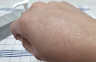 엠디스픽 무향 바리스타 핸드크림 울트라 고보습 대용량 펌핑 245g — 5점을 준 리뷰어가 2023년 1월 올린 사용 사진