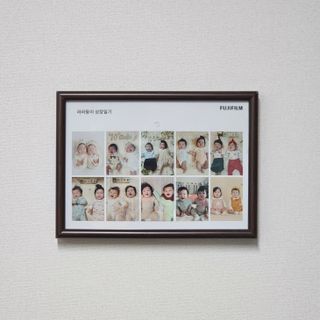 [3M 코맨드] 무타공 못없이 액자걸이 부착 테이프 혼합팩 16종 기획세트 — 5점을 준 리뷰어가 2024년 7월 올린 사용 사진